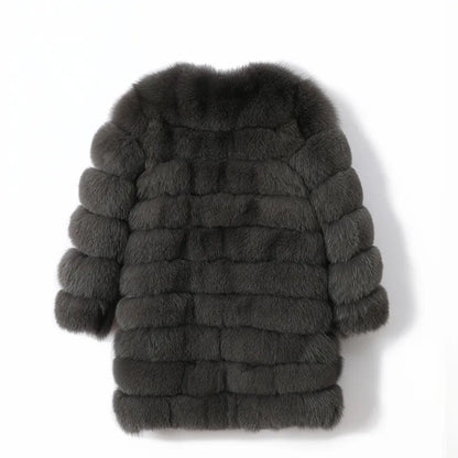 Women's Luxury Furry Fur Coat