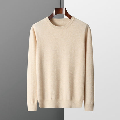 Men's Round Neck Knitted Sweater Pullover