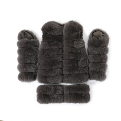 Women's Luxury Furry Fur Coat